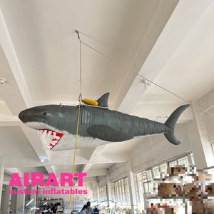 ตุ๊กตา<span class=keywords><strong>ปลา</strong></span>เป่าลมขนาด<span class=keywords><strong>ยักษ์</strong></span>สำหรับตกแต่งทรงสี่เหลี่ยม - Product Image 3