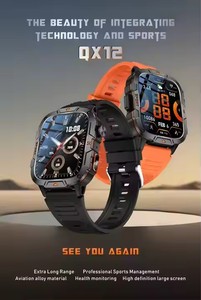 Nuovissimo <span class=keywords><strong>orologio</strong></span> intelligente per Sport all'aria aperta QX12 100 + modalità Sport 420mah Fitness Tracker Bt Call Smartwatch IP68 braccialetto impermeabile - Product Image 2