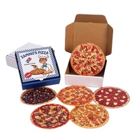 Nouvel emballage pour pizza en mylar avec boîte, sachet refermable de 3,5 g pour l'emballage alimentaire, sachets anti-odeurs