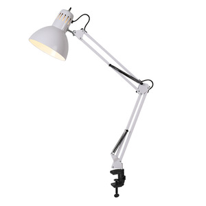 Led Desk Lamp Metal Shade Switch Control 220V Ac Power For Student Dorm Bedroom Study - Product Image 3