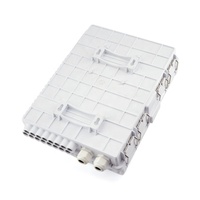 Doble propósito 16 Core Outdoor IP 65 FTTH FAT Access Fibra Joint Nap Caja de distribución de fibra óptica Cassette Tape Mini Splitter