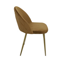 Chaise de salle à manger noire de conception française et italienne avec pieds en métal, échantillon gratuit, vente en gros, mobilier de salle à manger moderne