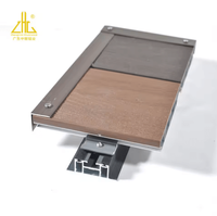 Planches de terrasse en aluminium et plastique intégrées aux systèmes de sol extérieurs comme composants de surface modulaires