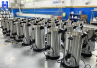 Chauffe-eau électrique en acier inoxydable Heavybao, bouilloire à eau pour la restauration, chauffe-eau électrique commercial, bouilloire à thé électrique