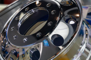 Nouvelle jante de camion en aluminium forgé de 22.5 pouces 22.5x8.25 roues de camion en alliage 11R22.5 295/80R22.5" - Product Image 2