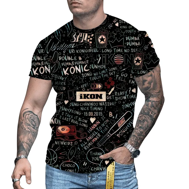 Camiseta de gran tamaño para hombre, ropa de calle de Hip-Hop para exteriores, ropa holgada de gimnasio, camiseta de media manga