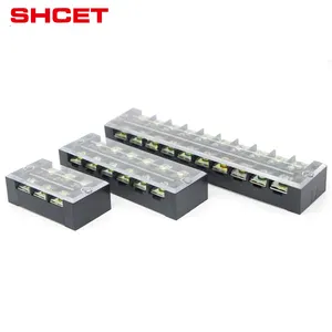 China Factory TB Series Fixed Terminal Blocks Automotive Wire Connetcors Electric Barrier Screw Terminal Block