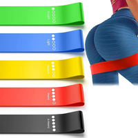 Bandas Elásticas de Resistencia para Ejercicio, Personalizadas y Económicas, Bandas para Glúteos, Bandas Elásticas de TPE para Gimnasio en Casa con Logotipo Personalizado