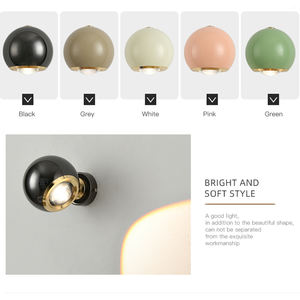 Luz Led de <span class=keywords><strong>pared</strong></span> de estilo minimalista para interiores, marco de herrajes de vidrio muy translúcido, sin movimiento - Product Image 4