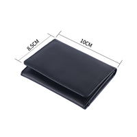 Dompet Desainer Multifungsi Model K95, Tempat Kartu Kredit & ID, Bahan Kulit PU Tahan Lama Anti-RFID, Lipat Dua, Fashionable