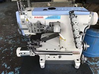 Machine à coudre à lit cylindrique série Pegasus W600 Machine à coudre à point de recouvrement utilisée Machine à coudre industrielle à emboîtement W662