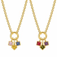 Chaînes de mode en acier inoxydable plaqué or 18 carats, prêtes à être expédiées, pour la fabrication de bijoux DIY, vente en gros