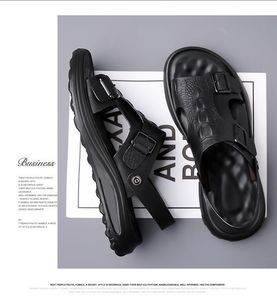 Sandali da Uomo 2-in-1 All'Ingrosso, Comodi, Facili da Pulire, Alta Elasticità, Assorbimento degli Urti, Resistenti all'Usura, per Uso Quotidiano Estivo - Product Image 6