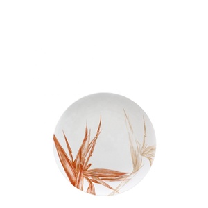 ชุดรับประทานอาหารค่ำเซรามิกลายกระดูกจีนลายป่าฝนเขตร้อนชุดรับประทานอาหารค่ำแบบตะวันตกพอร์ซเลนสีสันสดใสหรูหรา - Product Image 4