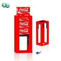 Design primé magasin de détail promotionnel POSM plastique POP présentoir de levage-abaissement présentoir à levage automatique