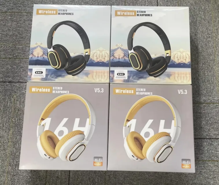 USA EU Warehouse High quality wireless Max headphones P9 Noise reduction ANC Top ANC Version Metal Max Headphones