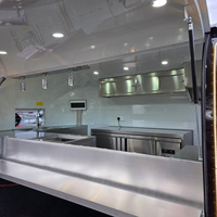 Camions de restauration, remorques à café, remorques alimentaires mobiles, remorques mobiles agréées avec équipement, petites remorques à desserts, entièrement équipées.
