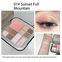 Palette de fards à paupières nude Pro 11 couleurs, tenue toute la journée, naturelle, avec des finis satiné, mat et scintillant, facile à estomper |   Vegan, sans cruauté, léger