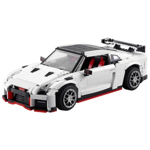 Ensemble de blocs de construction de voiture de course sportive GTR R35, 1322 pièces, avec télécommande, briques autobloquantes, jouet à l'échelle 1:12 pour enfants - Product Image 1