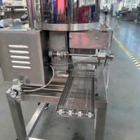 Machine manuelle de formage de galettes de viande, équipement de portionnement de feuilles de samosa, machine à galettes de burger en acier inoxydable pour la transformation alimentaire