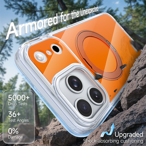 Nouvelle <span class=keywords><strong>Coque</strong></span> de Téléphone en Promotion pour <span class=keywords><strong>Apple</strong></span> <span class=keywords><strong>iPhone</strong></span> 17 Pro Max/17 Air/16 Cloud avec Anneau Magnétique 360° et Support de Charge, Anti-Chute et Antichoc - Product Image 3