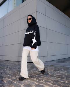 Yingling Wholesale 550 Gsm 3d Puff Cropped <b>Hoodie</b> <b>Men</b> Oversize Cotton Custom Heavyweight Private Label Boxy Fit <b>Hoodie</b> - Product Image 2