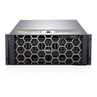 العلامة التجارية الجديدة dell PowerEdge R940xa 4u رف يصل إلى 32 X "هيكل Intel Xeon Gold بشاسيه