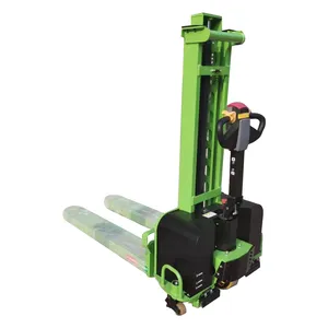 WELIFTRICH 500kg 700kg 1000kg lithium battery full electric self loading portable forklift electric stacker