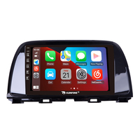Untuk Mazda CX5 2012-2019 Perangkat Headunit 9 Inch Double 2 Din Octa-Core Quad Stereo Mobil GPS Navigasi Radio Mobil Android