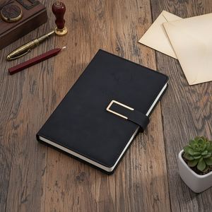Pu <b>Leather</b> Writing Journalv360 Pages Meeting Gift Set Customizable logo Notebooks for Men and Women - Product Image 2