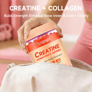 Private Label <b>Creatine</b> Gummies Orange Flavor 5g Gym Training Muscle Growth Strength Endurance Vegan Non-GMO Sugar Free OEM - Product Image 3