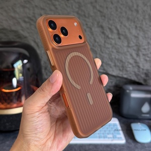 Thời Trang Matte Mờ Từ Điện Thoại Di Động Trường Hợp Đối Với iPhone 17 Pro Max 17 Không Khí Không Dây Sạc Chống Sốc Cứng Bìa - Product Image 2