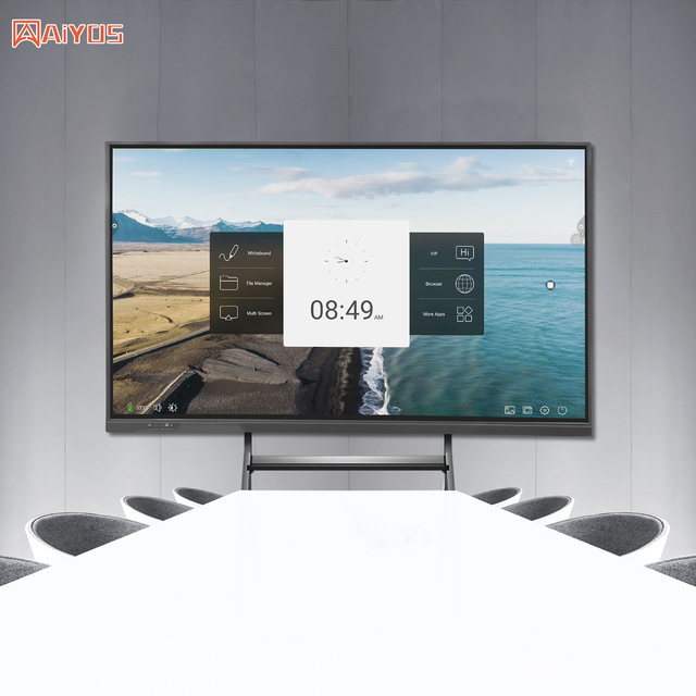 20 Finger Touch Screen Smart TV Android All in One 98 Inch 4K Intelligent Board Digital Interactive Electronical Whiteboard