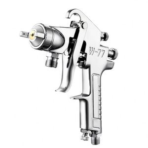 Pistolet de pulvérisation pneumatique en acier inoxydable chromé de 1000 ml avec garantie pour apprêt automobile, meubles et murs extérieurs - Product Image 3