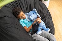 Les jouets en peluche éléphant vendus directement par le fabricant sont remplis de coton PP et ont pour fonction de soulager le stress.