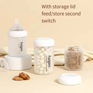 Biberones Personalizados OEM ODM Resistentes al Calor para Recién Nacidos, Boca Ancha, Libres de BPA, Anti-Cólicos, Juego de Biberones de Vidrio para Alimentación de Bebés - Product Image 3