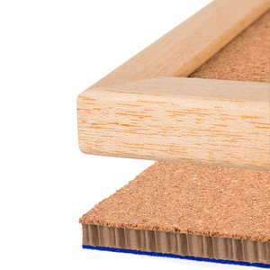 Tableau en liège encadré <span class=keywords><strong>de</strong></span> haute qualité, <span class=keywords><strong>panneau</strong></span> d'affichage mural en feutre, mur <span class=keywords><strong>photo</strong></span> <span class=keywords><strong>pour</strong></span> la maison, tableau <span class=keywords><strong>de</strong></span> messages avec fonction <span class=keywords><strong>de</strong></span> tableau d'affichage à clous - Product Image 3