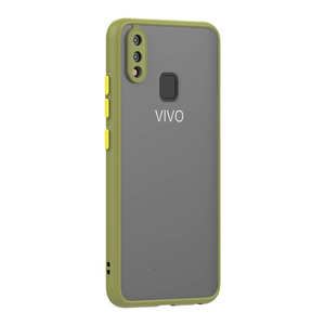 เคสโทรศัพท์ TPU นิ่มสีควันฝ้าโปร่งแสง + PC สำหรับ <span class=keywords><strong>VIVO</strong></span> Y97/Y95/Y93/<span class=keywords><strong>Y90</strong></span>/Y91i กันรอยขีดข่วน - Product Image 4