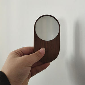 TDF <span class=keywords><strong>Daily</strong></span> Makeup specchi ovali personalizzati in legno Mini tasca portatile specchio portatile personalizzato - Product Image 2
