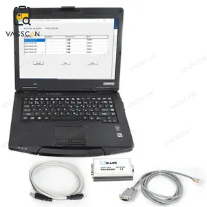 For ZAPI programmer ZAPI F01183A data ZAPI-USB electric controller console software with CF54 laptop toughbook diagnostic tool