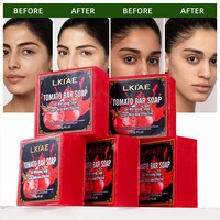 Savon Solide Artisanal Naturel Tomate & Vitamine C en Gros avec Formule Anti-Taches Éclaircissante et Unifiante pour une Peau Éclatante