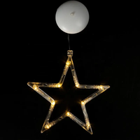 2025 noël lumière LED flocon de neige père noël suspendu ventouse lampe fenêtre ornements décoration pour la maison noël Navidad nouvel an décor