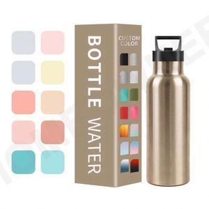 Promotional <b>Drinkware</b> 2024 High Quality Customizable Double Layer Wide Mouth Water Bottlewith Cover 20Oz 30Oz Tumblerwith Straw - Product Image 5