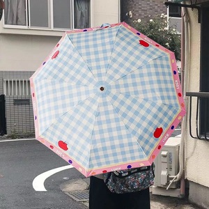 Retro cong móc CN ô Phụ Nữ thời tiết UV bảo vệ gấp mưa ô - Product Image 3