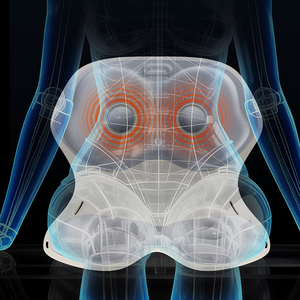 Эргономичная ортопедическая массажная подушка из мягкого дышащего полипропилена, эластичная, для поддержки поясницы и коррекции осанки, для стула - Product Image 5