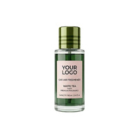 Diffuseur d'air intelligent pour voiture, désodorisant liquide portable pour véhicule, parfum d'ambiance pour voiture avec parfum océanique, aromathérapie