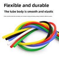 Tuyau en silicone coloré de qualité médicale résistant aux hautes températures, tuyau d'air en caoutchouc, tuyau d'eau flexible en silicone à prix avantageux