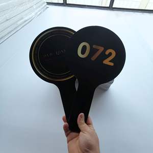 <span class=keywords><strong>ป้าย</strong></span>ไม้ประมูลรูปวงรีทำจากพลาสติก - Product Image 5