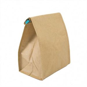 Reusable Insulated Snack Kraft and Tyvek <b>Lunch</b> <b>Box</b> With Custom Logo Promotional Paper <b>Bags</b> - Product Image 4