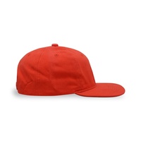 Casquette ajustée avec patch brodé 3D certifié BSCI, visière plate, style baseball américain, sportive, pour l'extérieur, respirante et imperméable